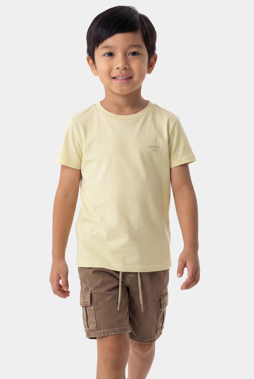 Camiseta Manga Curta Infantil Estampa 1995 Citrico