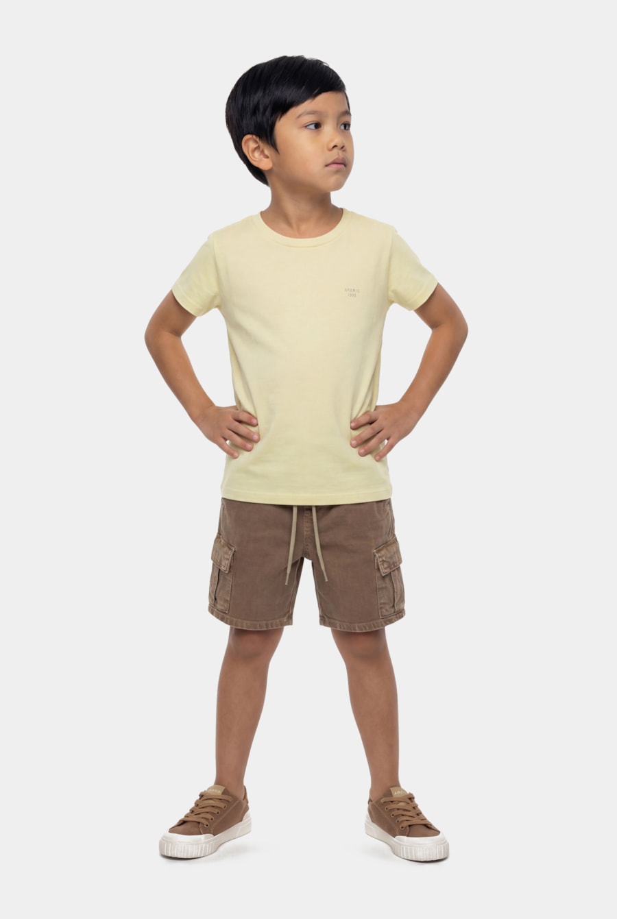 Camiseta Manga Curta Infantil Estampa 1995 Citrico — foto 2 de 3