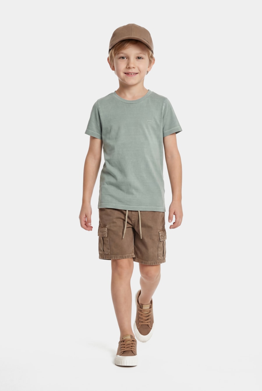 Camiseta Manga Curta Infantil Estampa 1995 Selva — foto 2 de 5