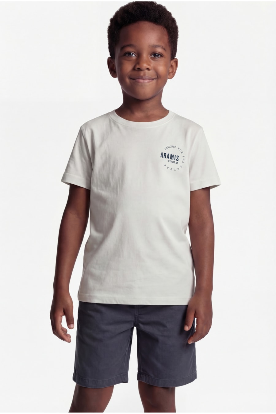 Camiseta Manga Curta Infantil Estampa Aramis Circular Gelo 117 — foto 1 de 5