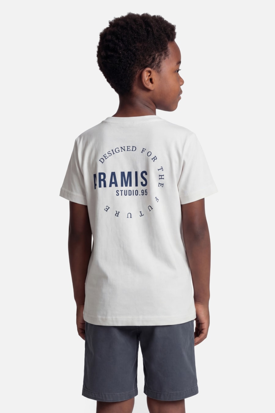 Camiseta Manga Curta Infantil Estampa Aramis Circular Gelo 117 — foto 3 de 5