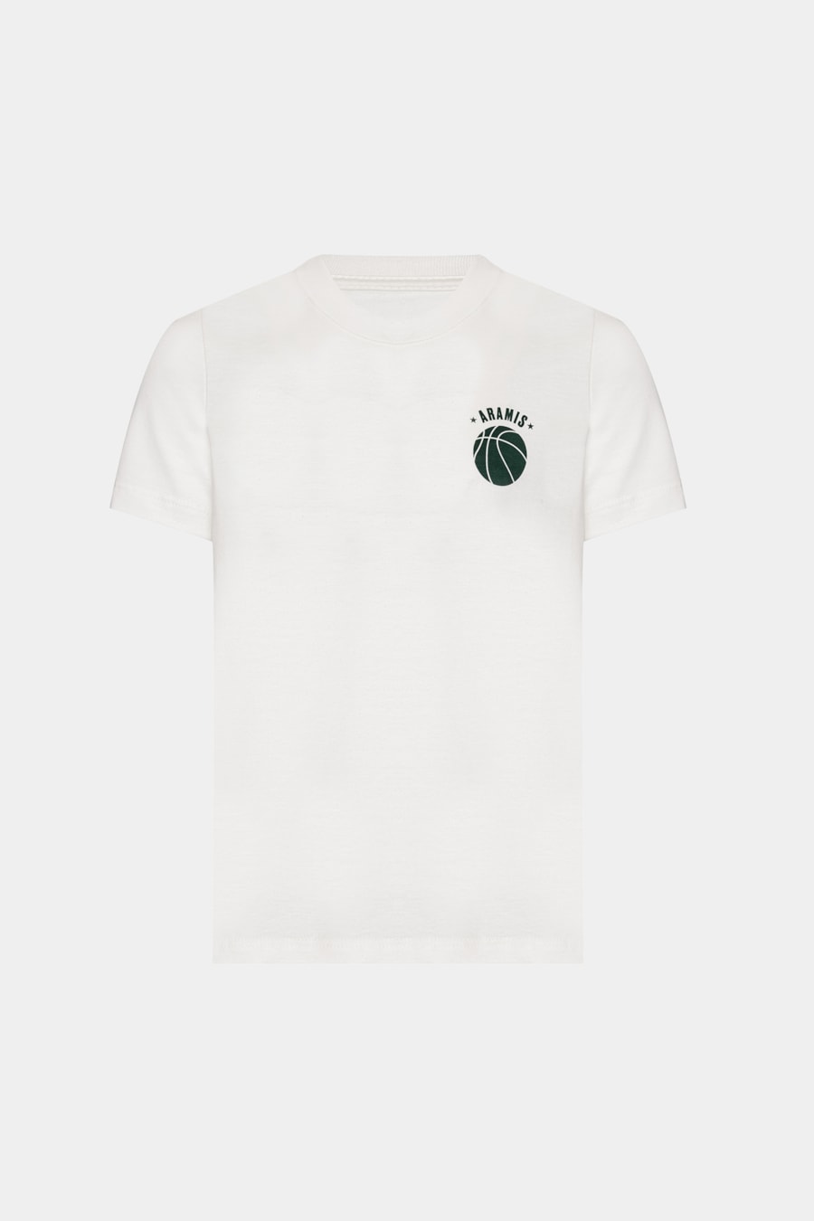 Camiseta Manga Curta Infantil Estampa Basket Off White — foto 4 de 5