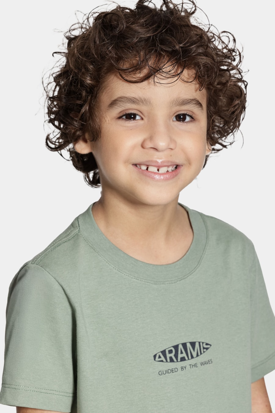 Camiseta Manga Curta Infantil Estampa Board Menta 116 — foto 3 de 5