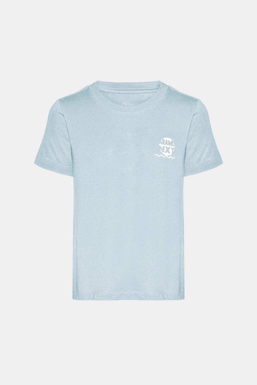Camiseta Manga Curta Infantil Estampa Breeze Azul Claro — foto 4 de 6