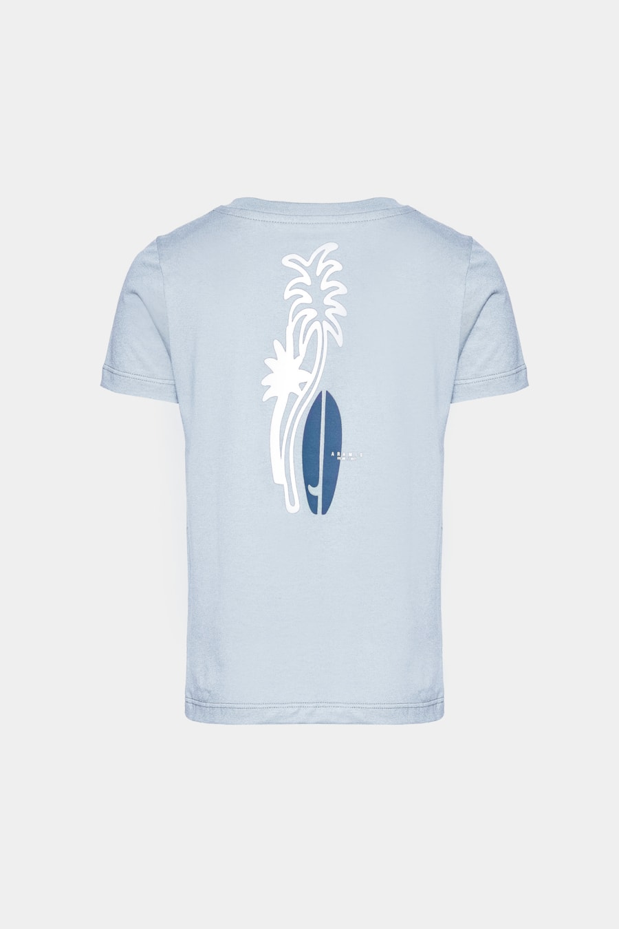 Camiseta Manga Curta Infantil Estampa Breeze Azul Claro — foto 6 de 6