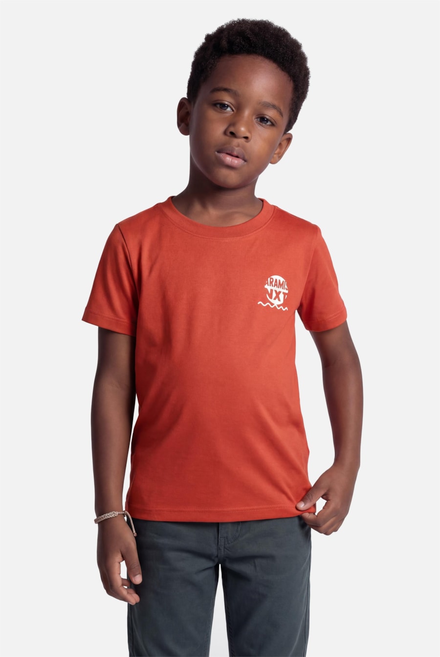 Camiseta Manga Curta Infantil Estampa Breeze Telha 118 — foto 1 de 5
