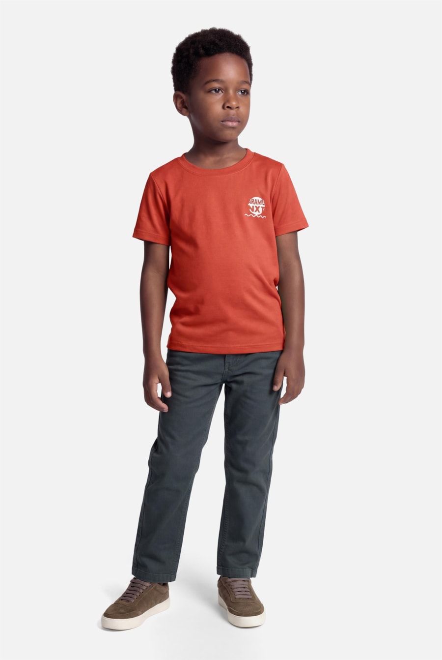 Camiseta Manga Curta Infantil Estampa Breeze Telha 118 — foto 2 de 5