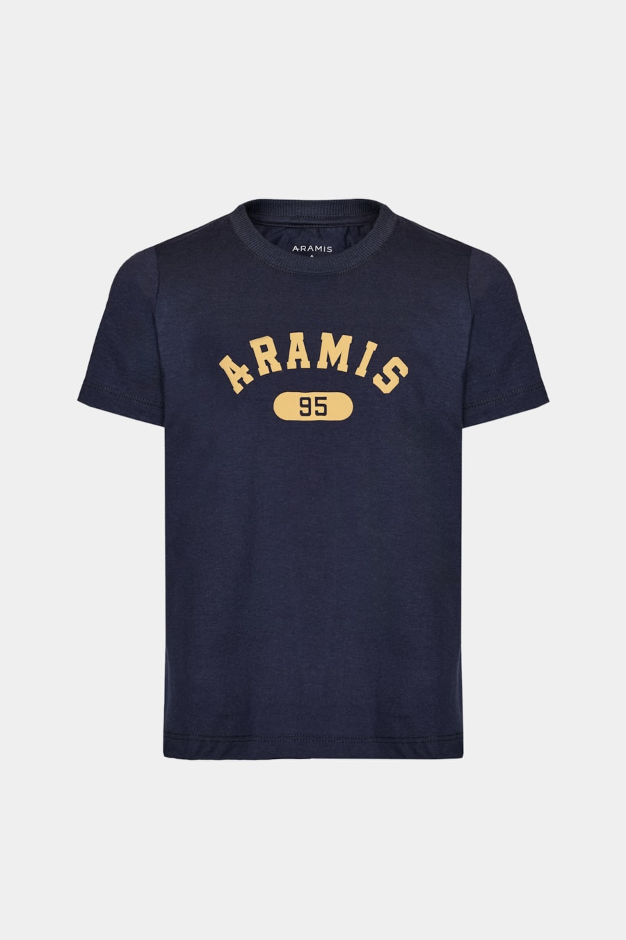 Camiseta Manga Curta Infantil Estampa College Navy — foto 3 de 3