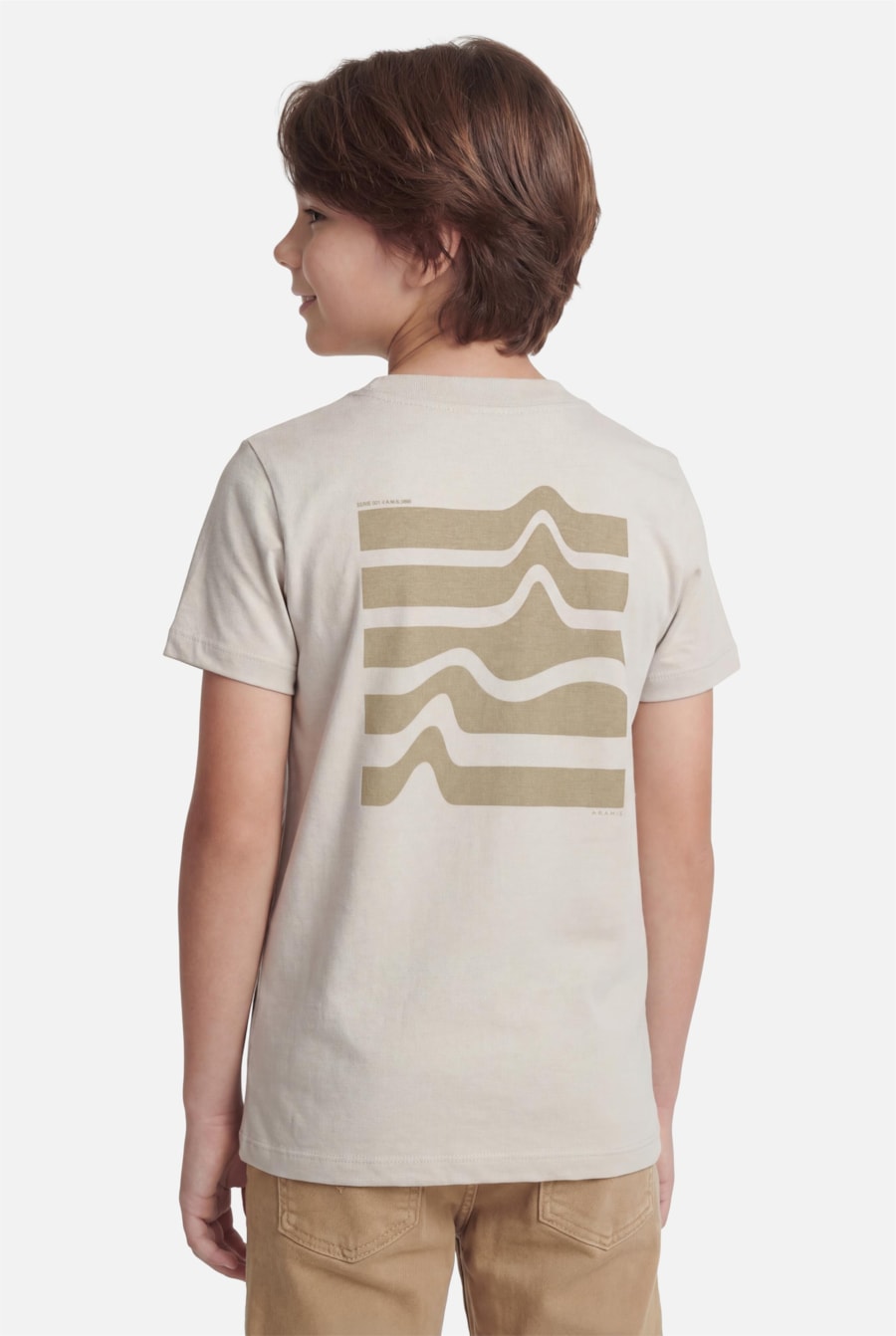 Camiseta Manga Curta Infantil Estampa Slow Ceramica — foto 2 de 5
