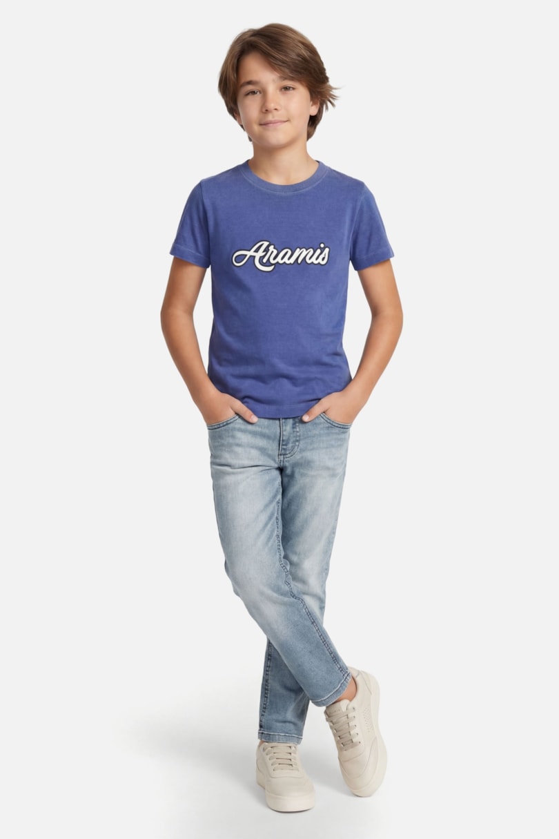 Camiseta Manga Curta Infantil Estampa Sport Indigo 117