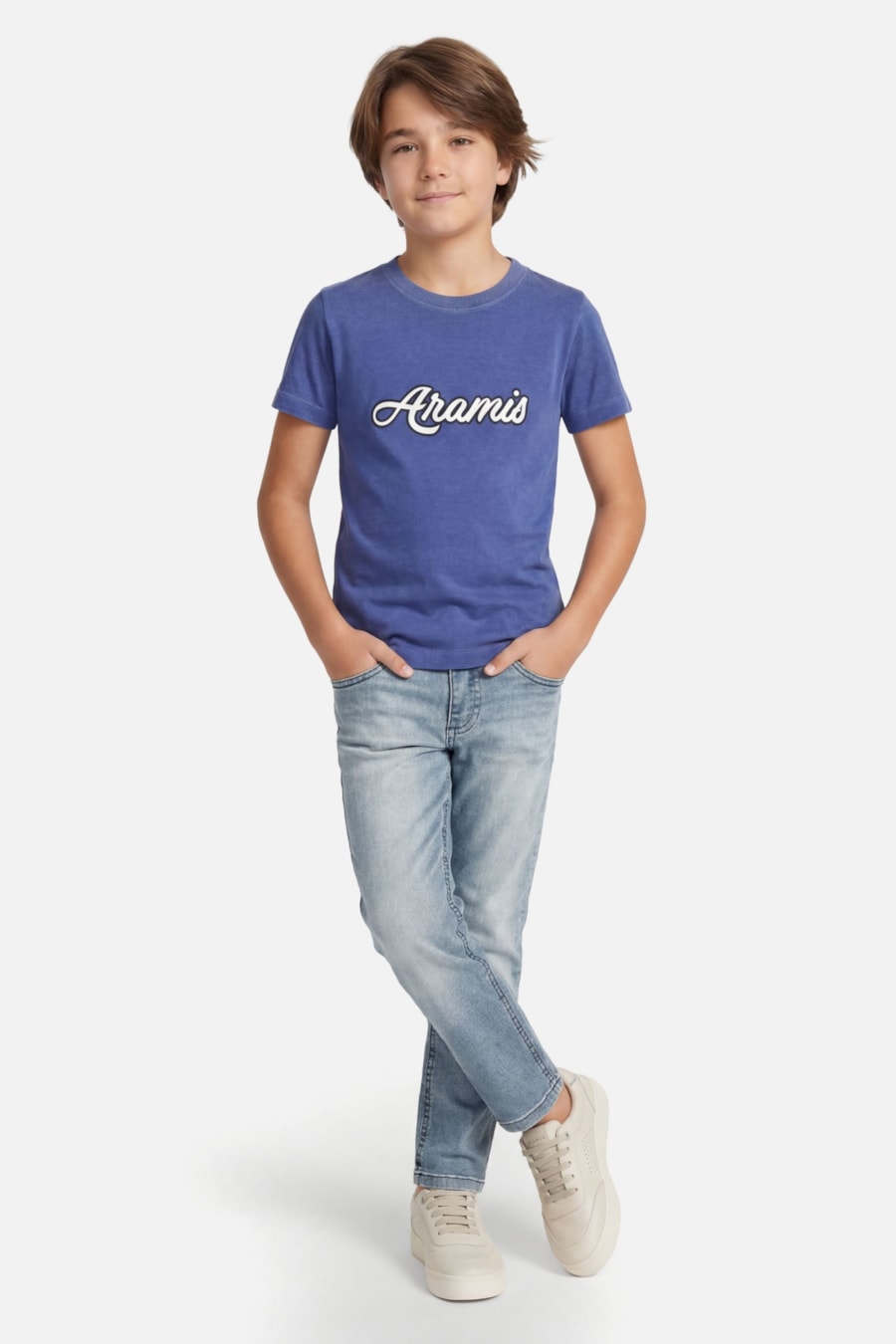 Camiseta Manga Curta Infantil Estampa Sport Indigo 117 — foto 2 de 3