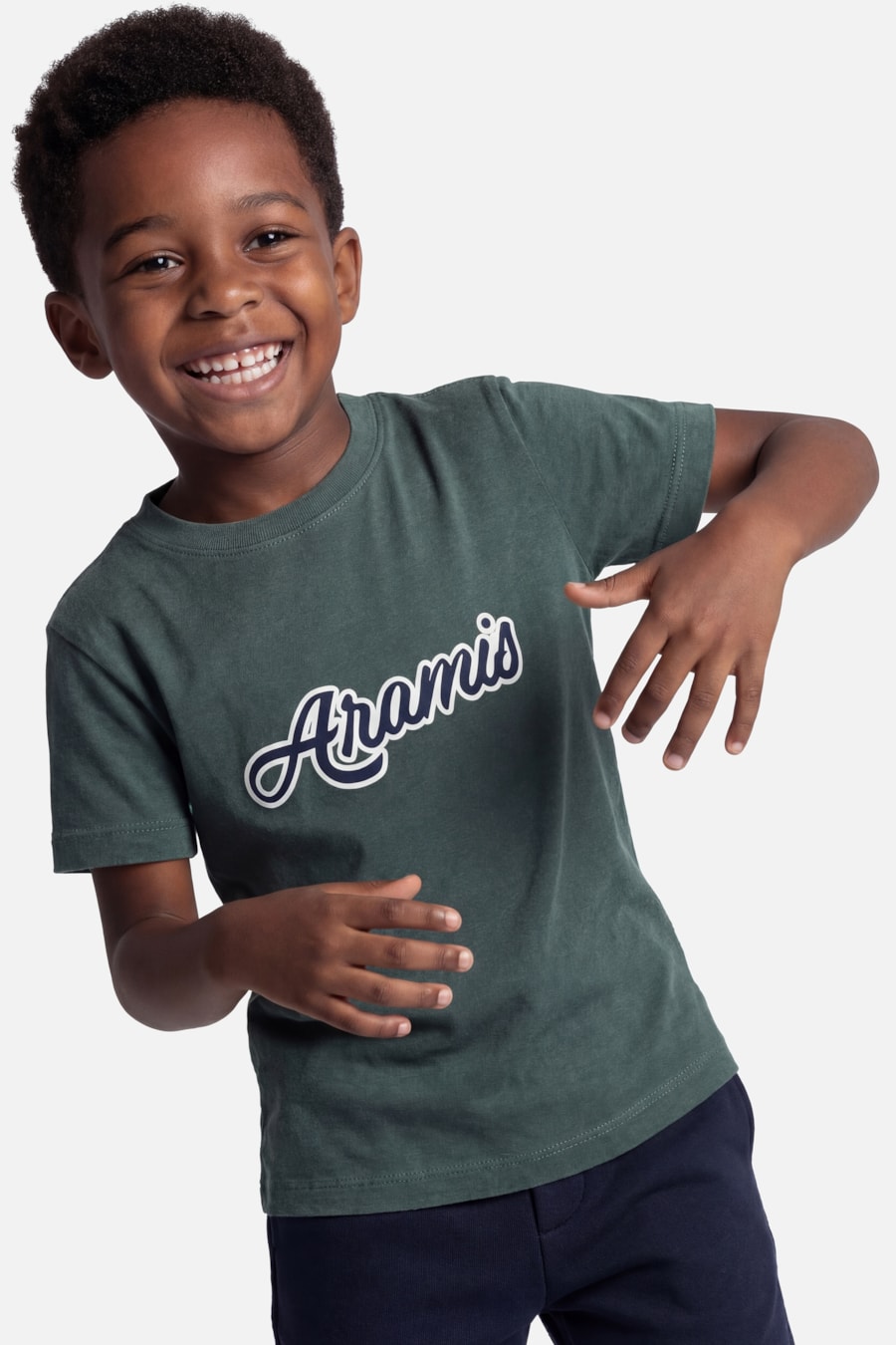 Camiseta Manga Curta Infantil Estampa Sport Verde Intenso 117 — foto 1 de 3