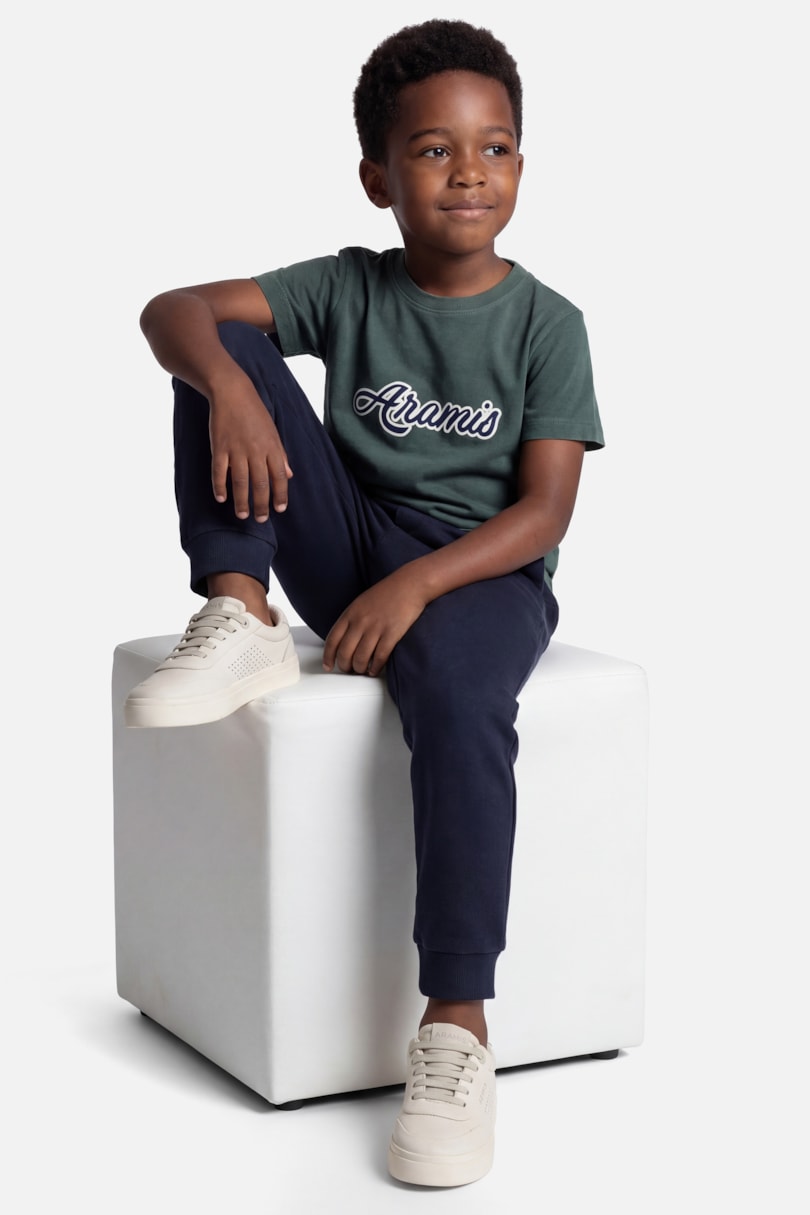 Camiseta Manga Curta Infantil Estampa Sport Verde Intenso 117