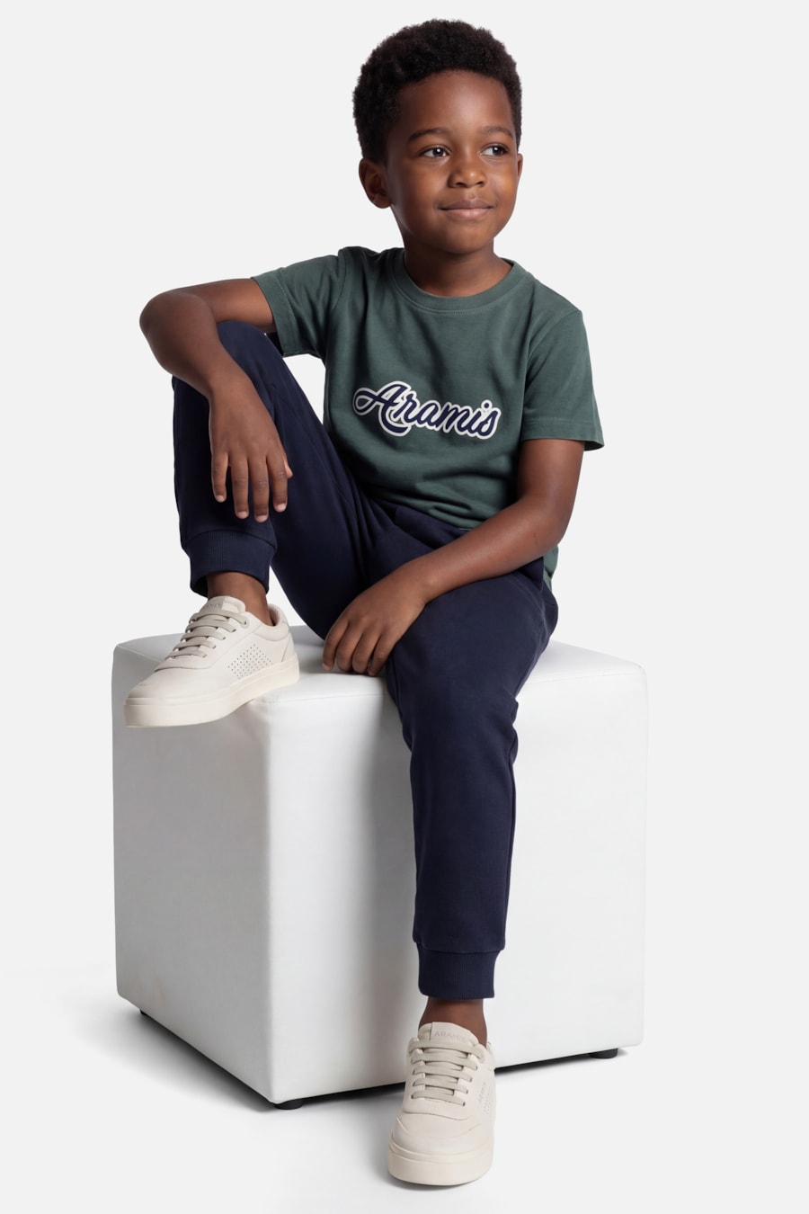 Camiseta Manga Curta Infantil Estampa Sport Verde Intenso 117 — foto 2 de 3