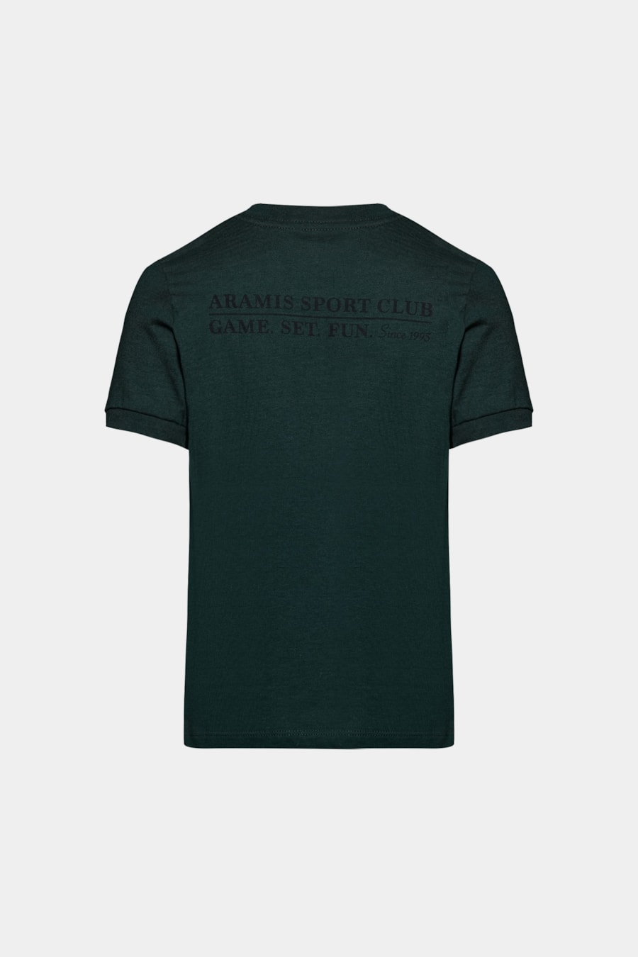 Camiseta Manga Curta Infantil Estampa Tennis Floresta — foto 5 de 5