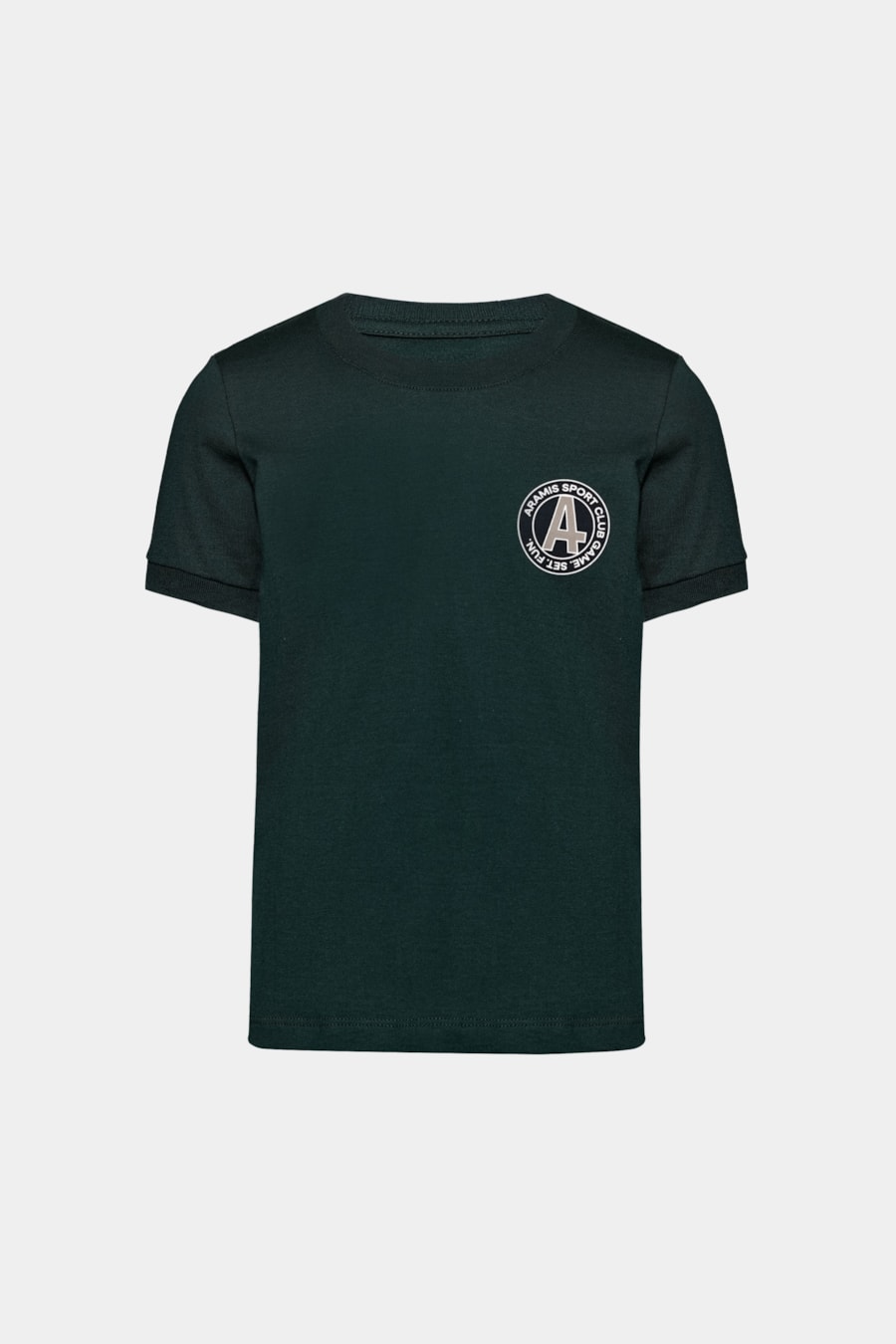Camiseta Manga Curta Infantil Estampa Tennis Floresta — foto 4 de 5
