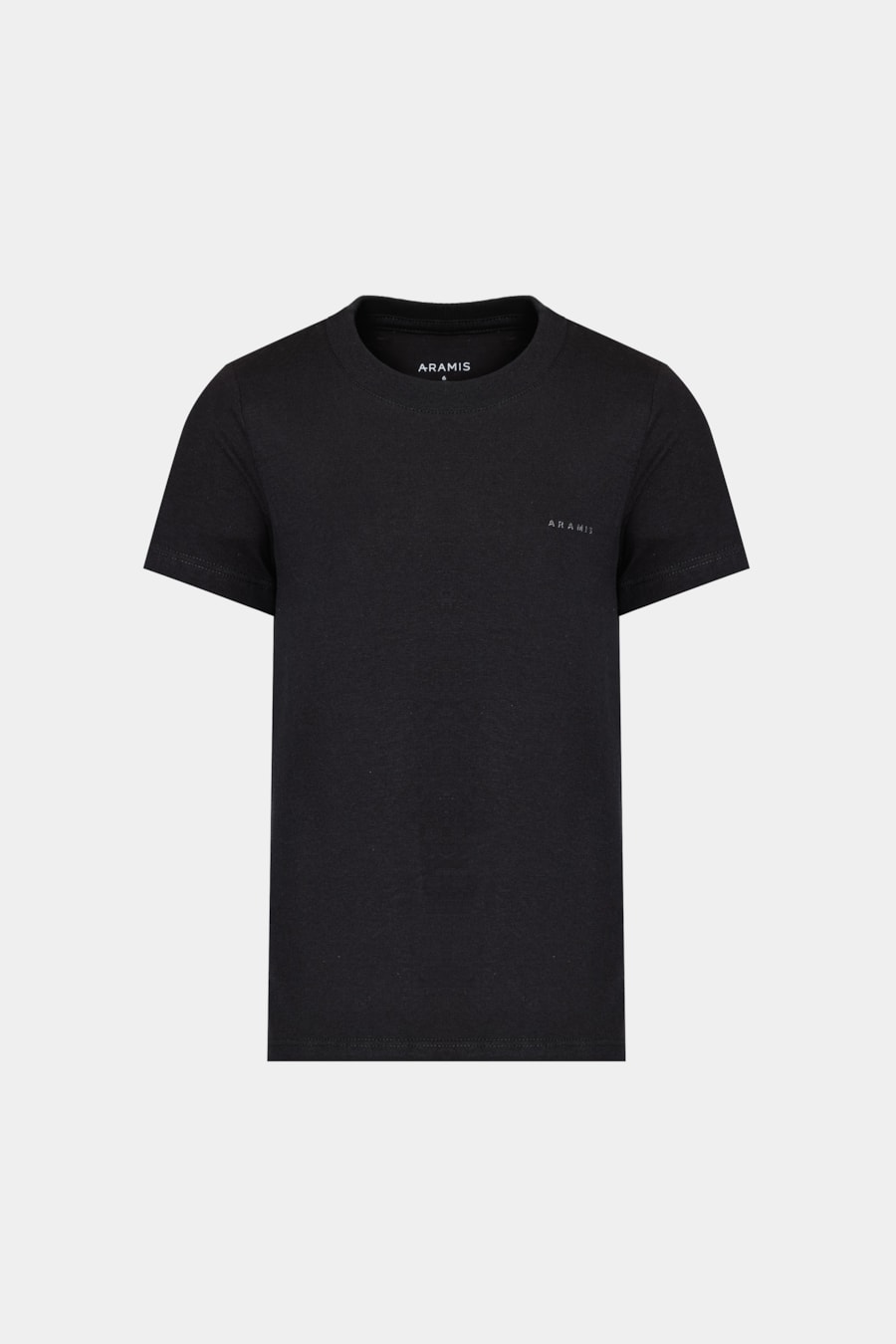 Camiseta Manga Curta Infantil Folhagem Preto — foto 1 de 2