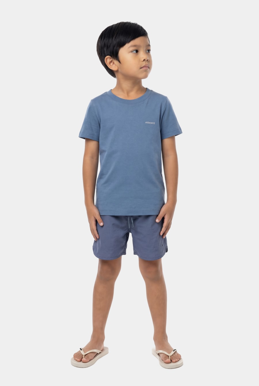 Camiseta Manga Curta Infantil Linhas Indigo 116 — foto 2 de 5