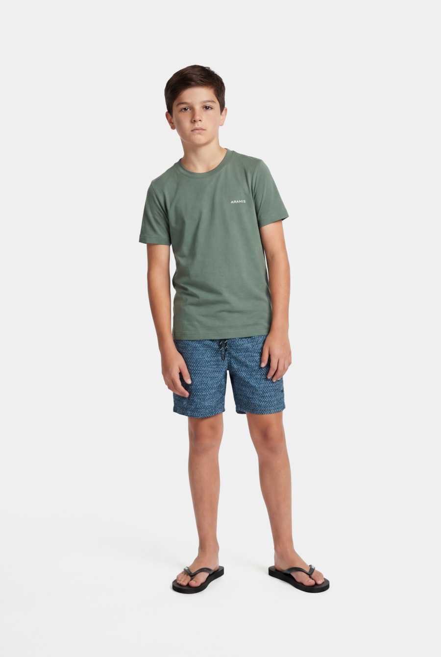 Camiseta Manga Curta Infantil Linhas Selva — foto 2 de 5