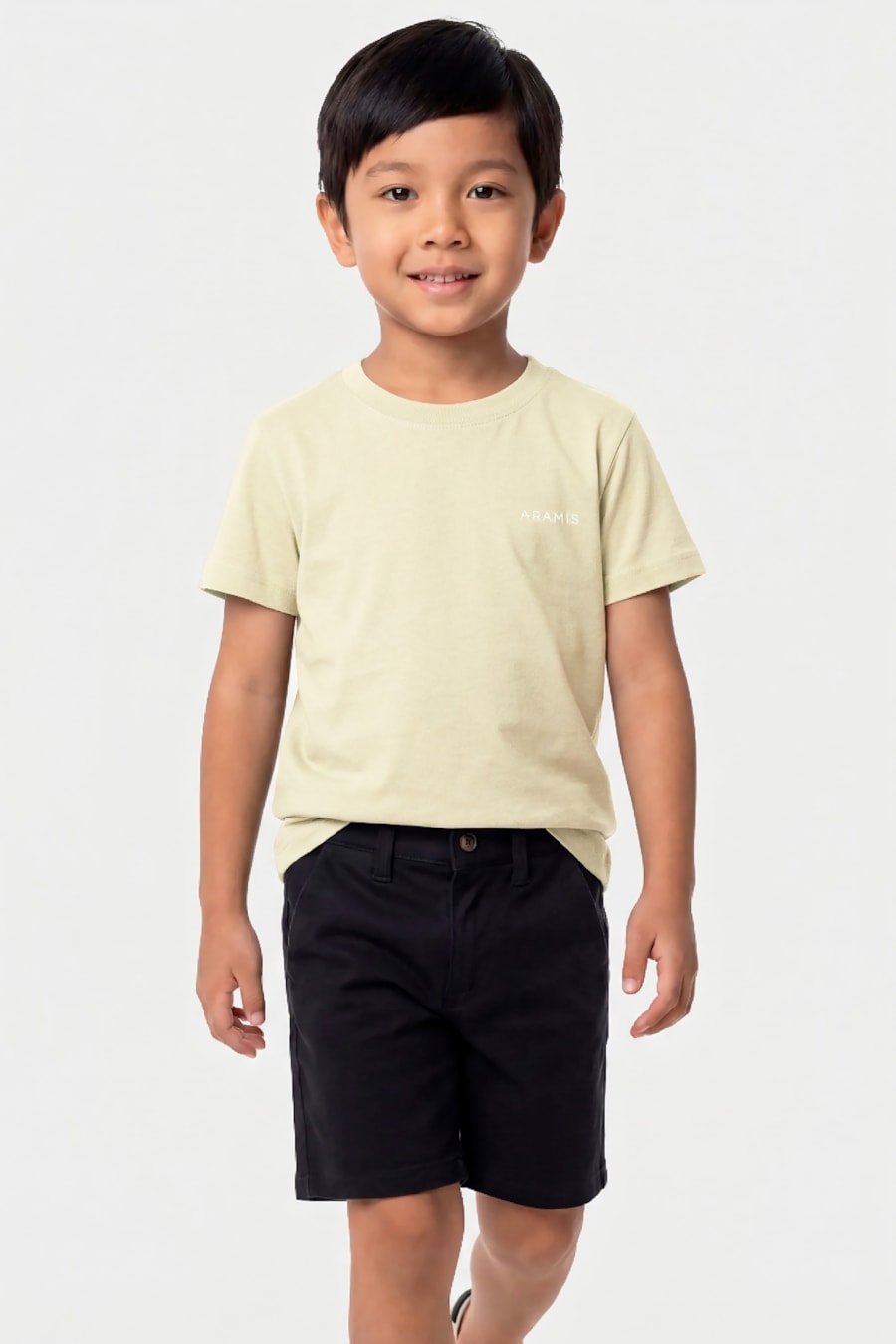 Camiseta Manga Curta Infantil Linhas Vanilla 116 — foto 1 de 5