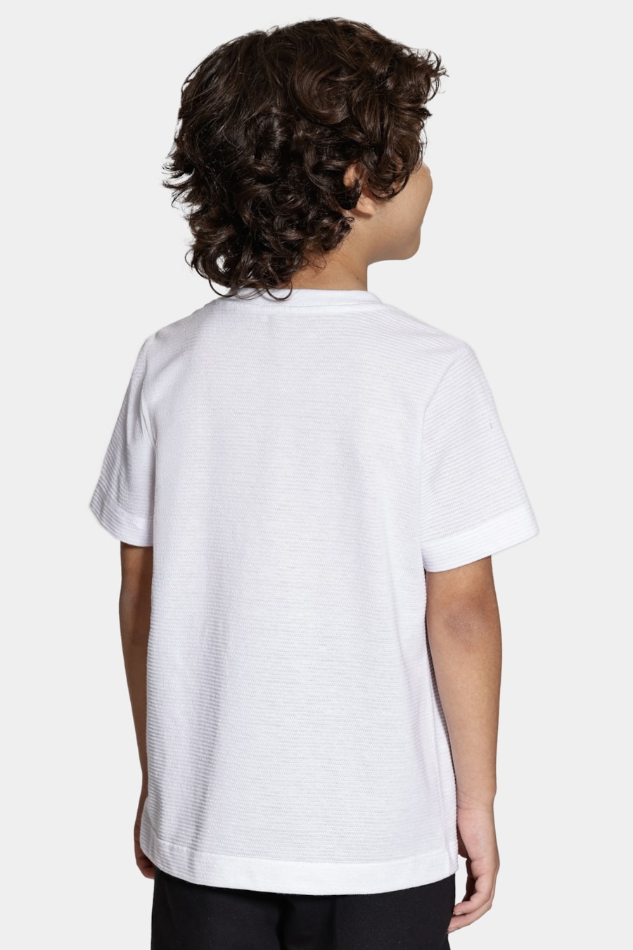 Camiseta Manga Curta Infantil Lisboa Branco — foto 4 de 5