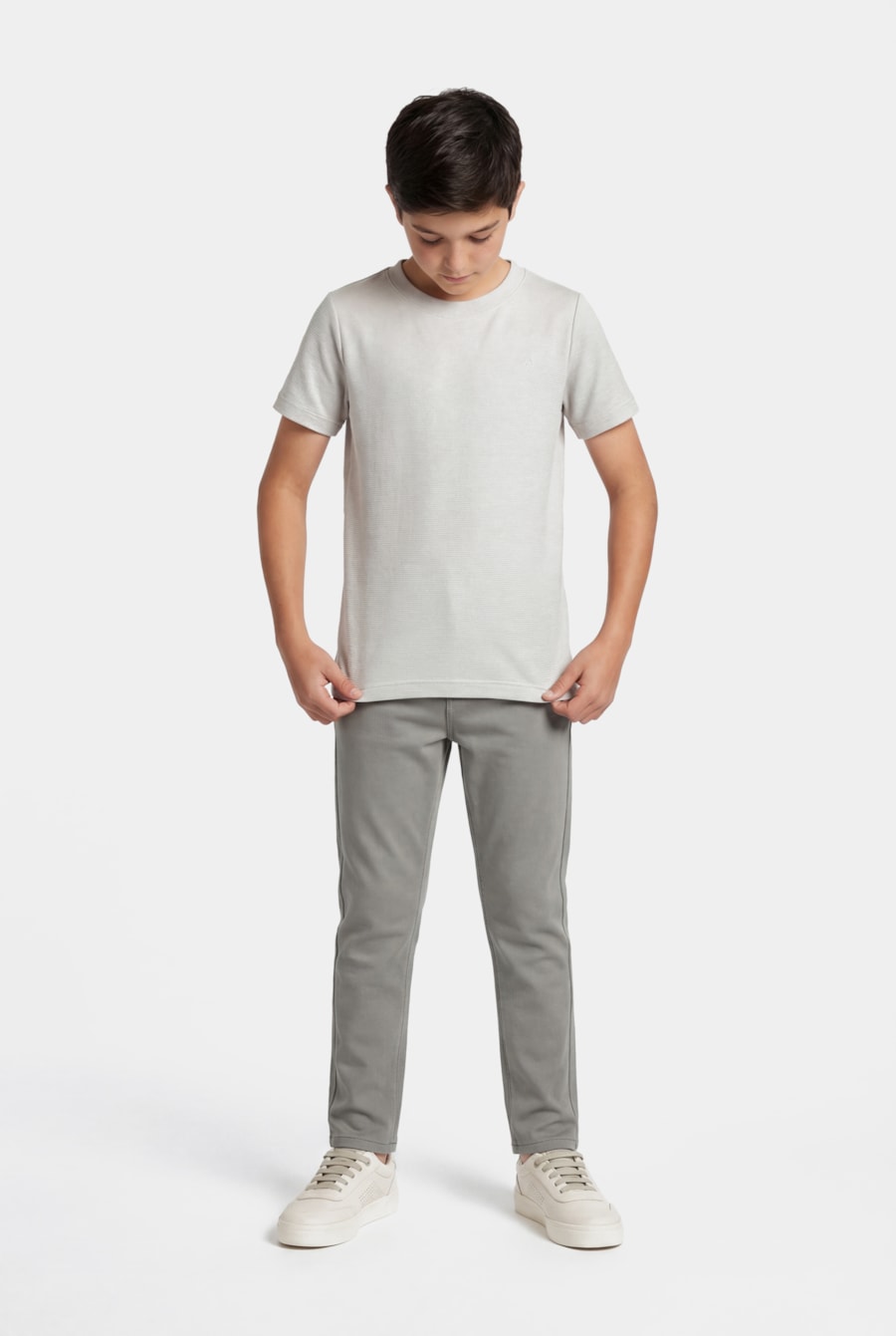 Camiseta Manga Curta Infantil Ottoman Marfim — foto 2 de 4