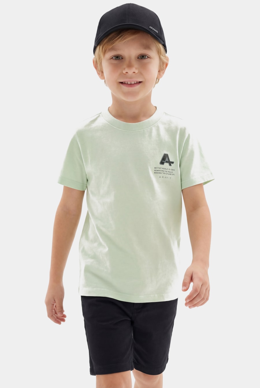 Camiseta Manga Curta Infantil Patch Lima — foto 1 de 5