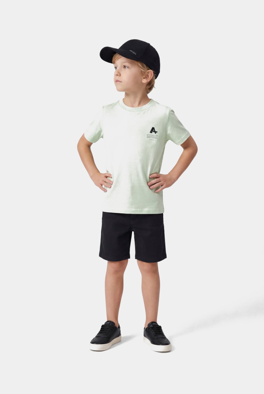 Camiseta Manga Curta Infantil Patch Lima — foto 2 de 5
