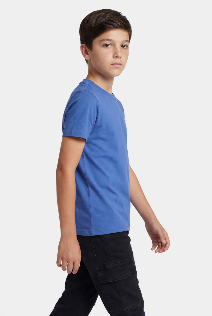 Camiseta Manga Curta Infantil Pixel Azul Royal — foto 1 de 7