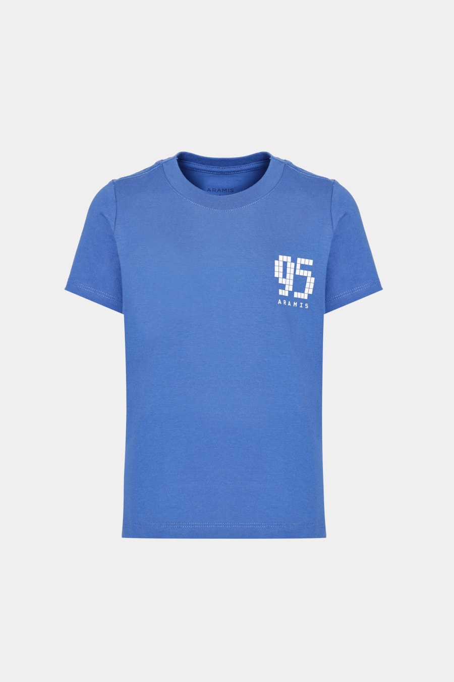 Camiseta Manga Curta Infantil Pixel Azul Royal — foto 6 de 7