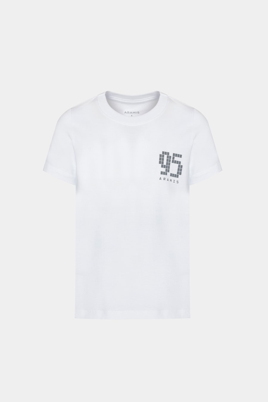 Camiseta Manga Curta Infantil Pixel Branco — foto 4 de 5