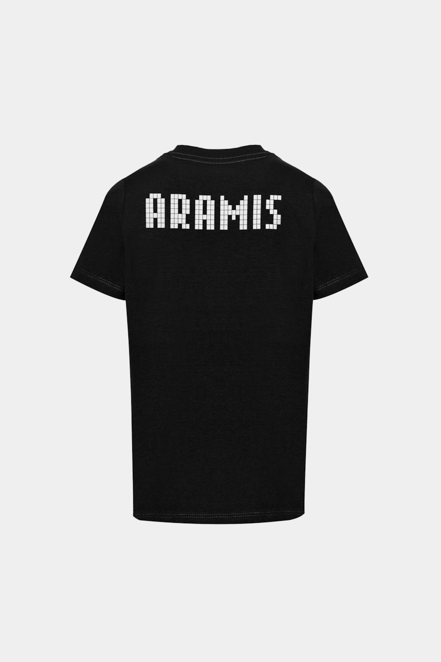 Camiseta Manga Curta Infantil Pixel Preto — foto 5 de 5