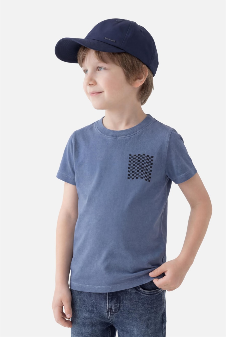 Camiseta Manga Curta Infantil Race Aluminio — foto 1 de 6