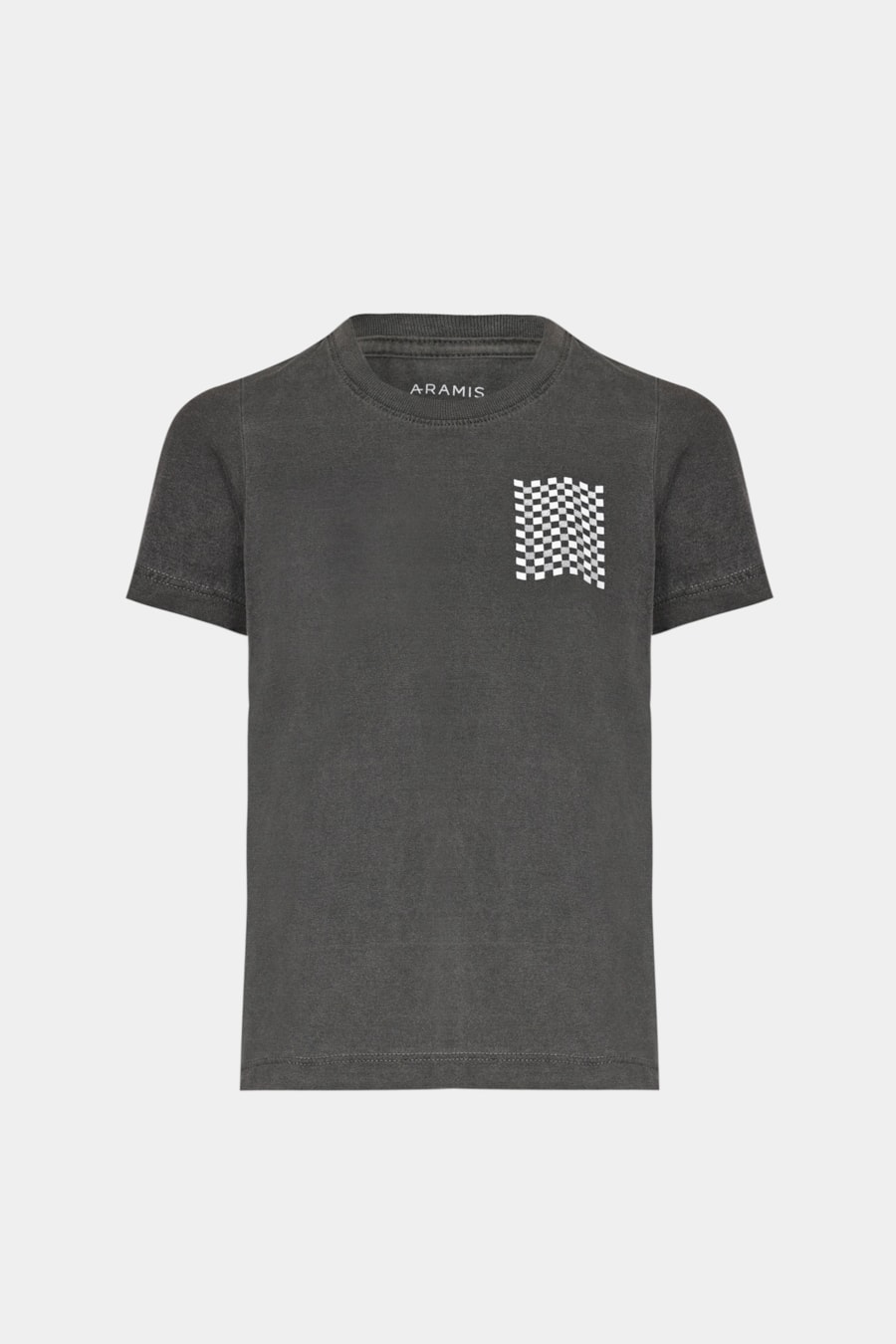 Camiseta Manga Curta Infantil Race Preto — foto 4 de 6