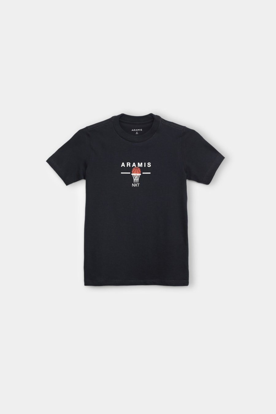 Camiseta Manga Curta Infantil Silk Basquete Marinho — foto 3 de 4