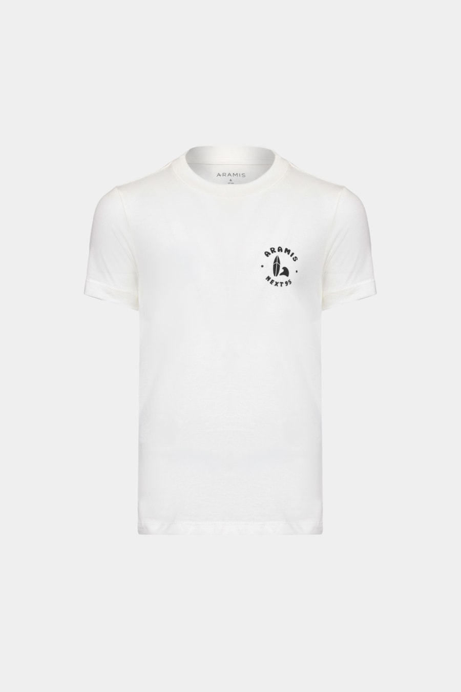 Camiseta Manga Curta Infantil Silk Prancha Off White — foto 4 de 5