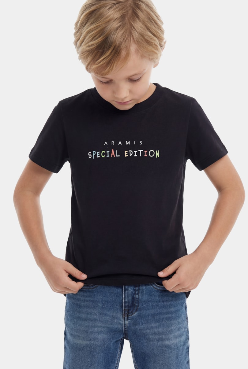 Camiseta Manga Curta Infantil Special Edition Preto