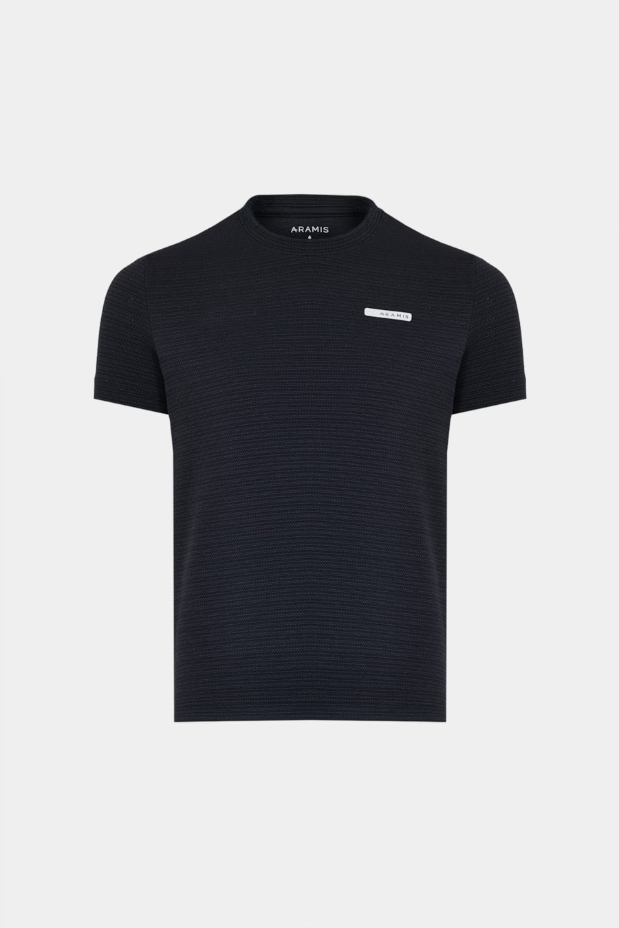 Camiseta Manga Curta Infantil Textura Preto — foto 3 de 3