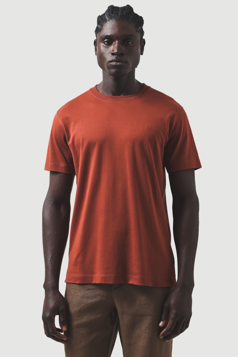 Camiseta Manga Curta Interlock Pima Argila 118