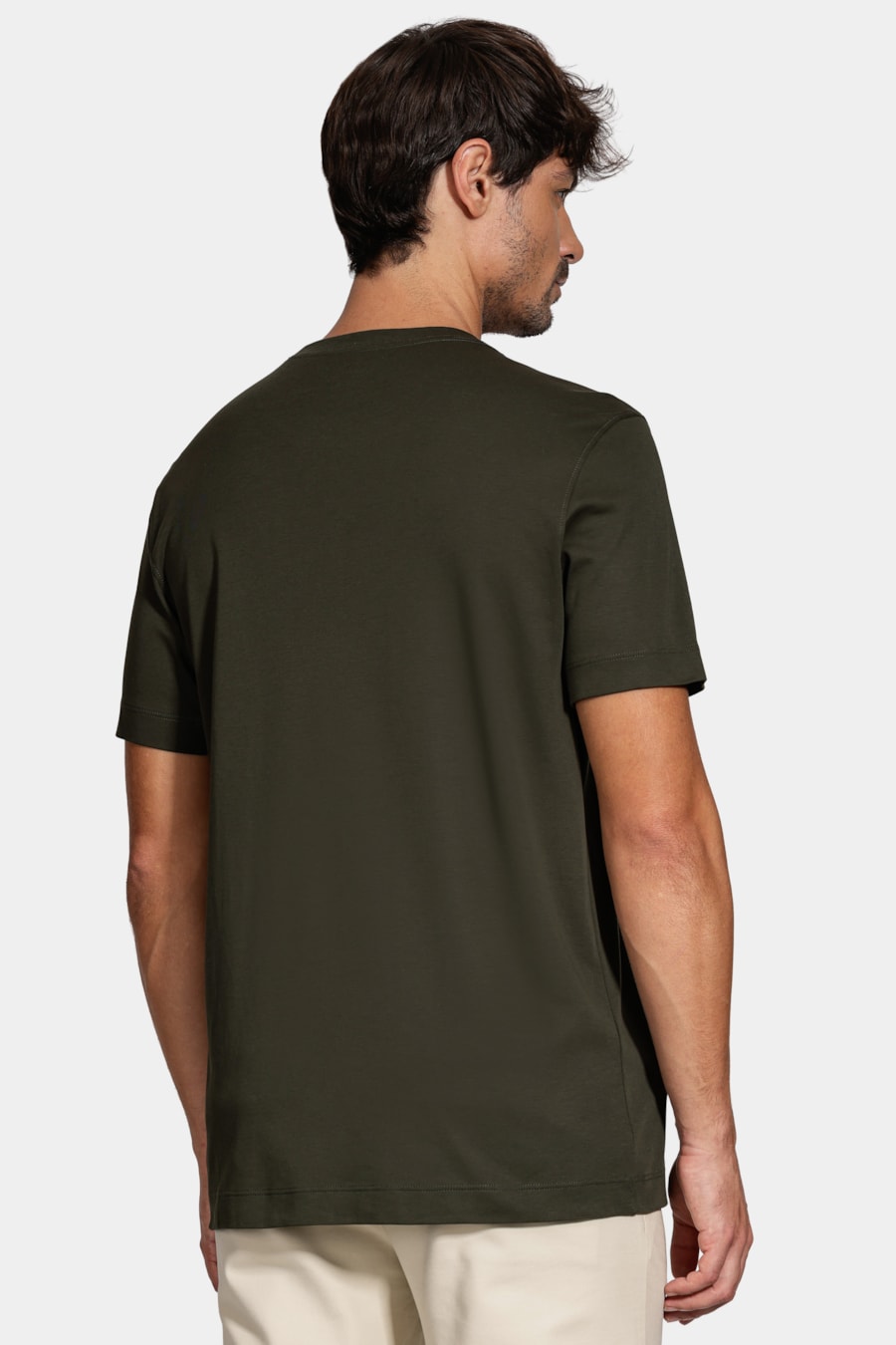 Camiseta Manga Curta Interlock Pima Cedro 117 — foto 4 de 5