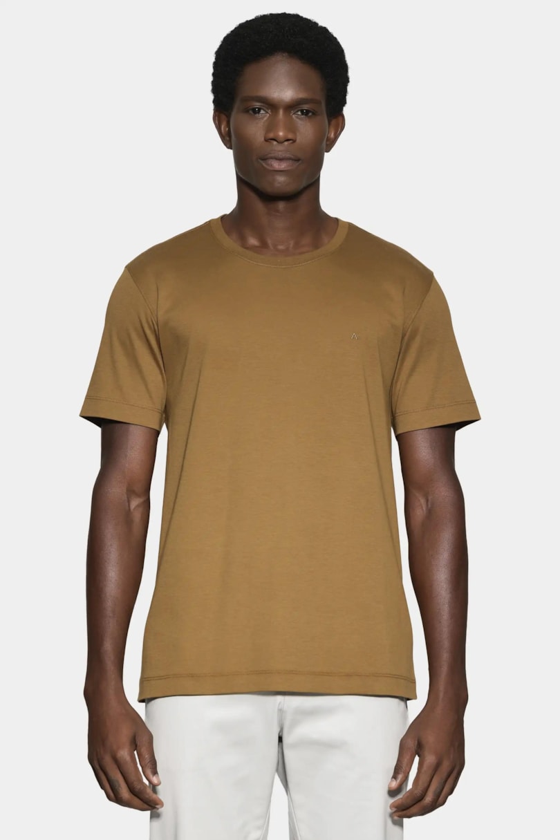 Camiseta Manga Curta Interlock Pima Charuto 117