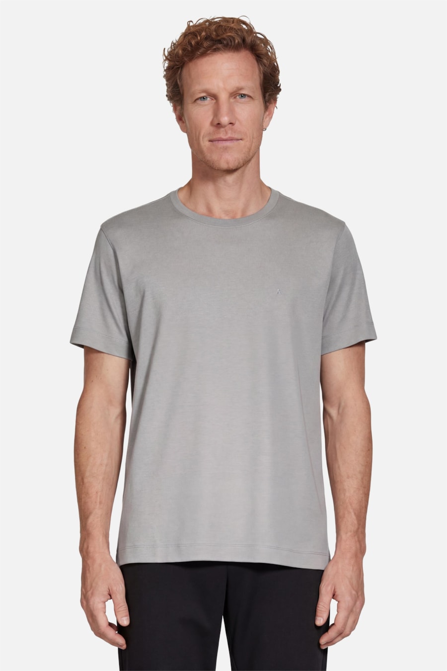 Camiseta Manga Curta Interlock Pima Granito — foto 1 de 5