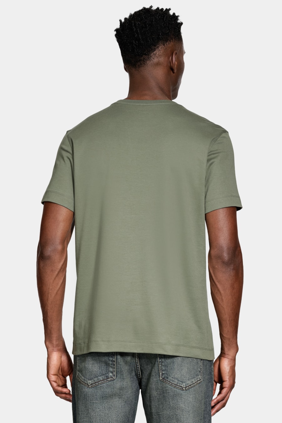 Camiseta Manga Curta Interlock Pima Selva 116 — foto 4 de 5
