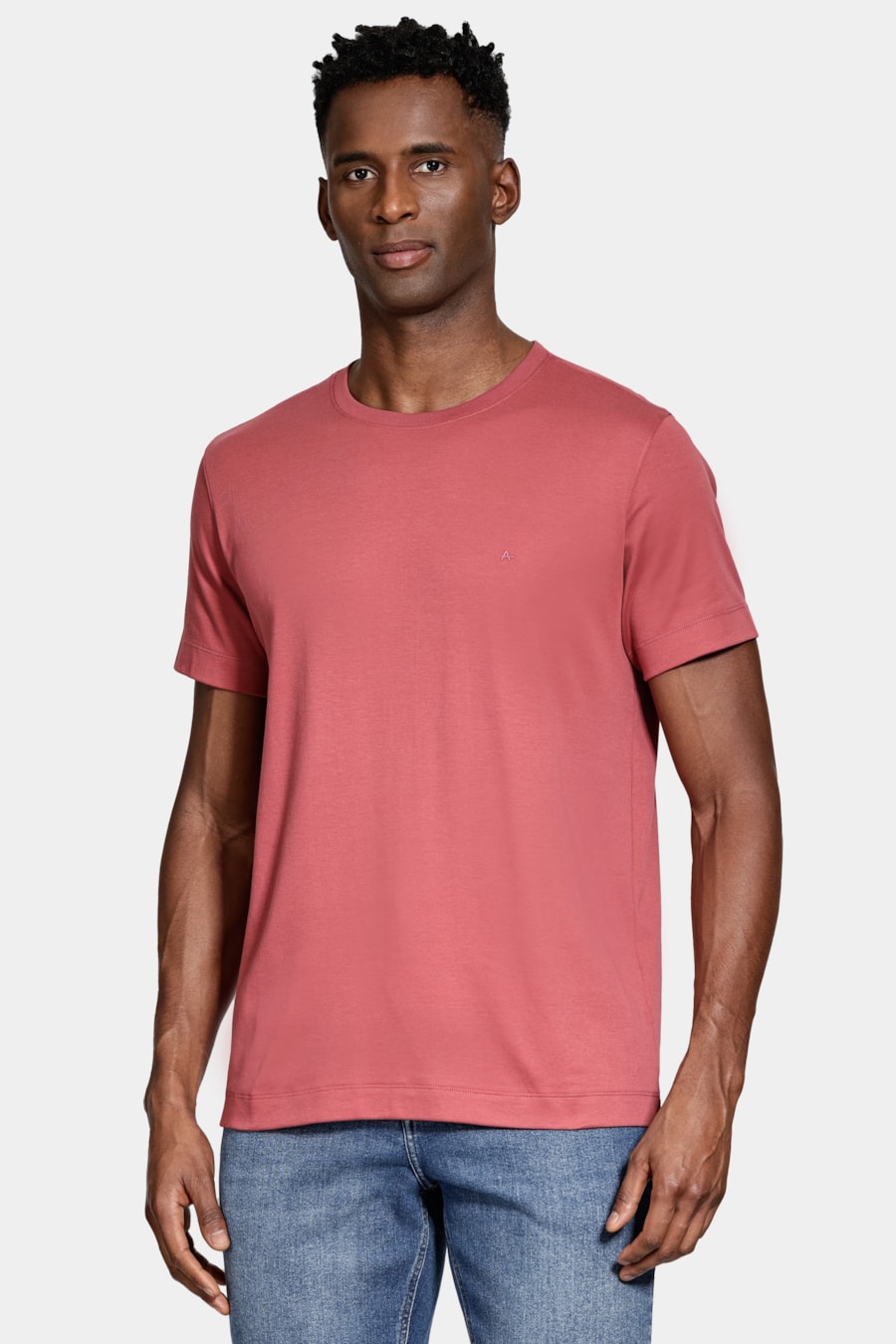 Camiseta Manga Curta Interlock Pima Terracota 116 — foto 1 de 5