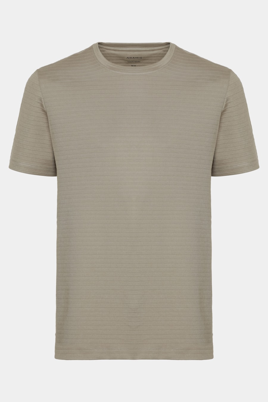 Camiseta Manga Curta Interlock Stripe Areia 116 — foto 6 de 6