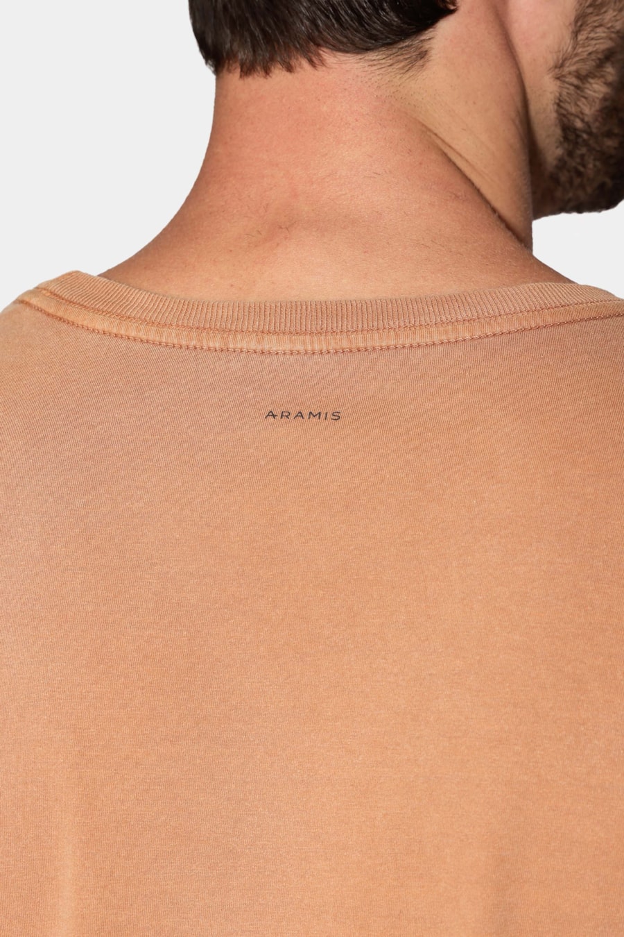 Camiseta Manga Curta Lavada Básica Ferrugem 117 — foto 4 de 6