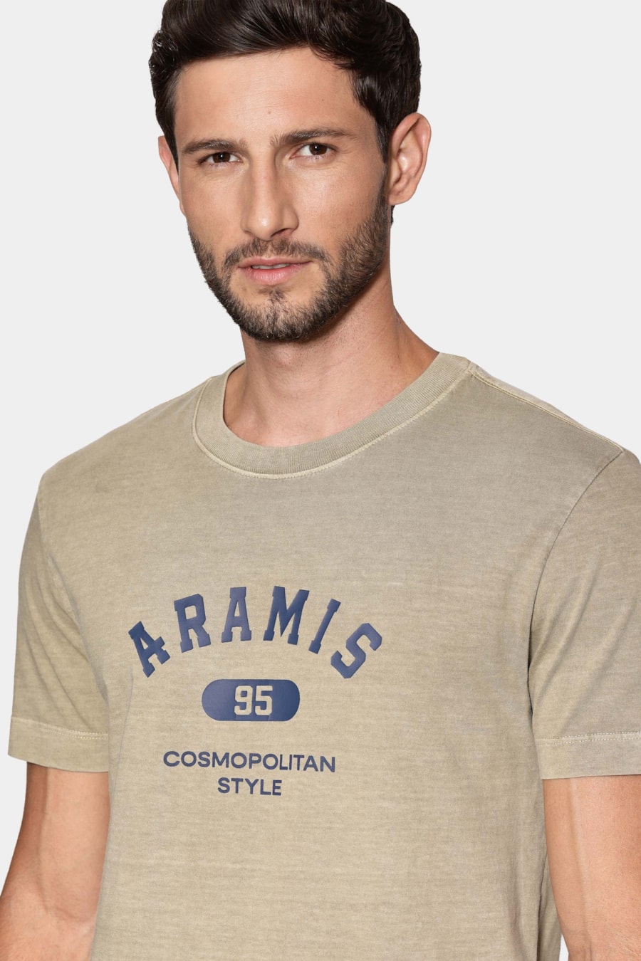 Camiseta Manga Curta Lavada Estampa Craquele Fendi 117 — foto 3 de 6