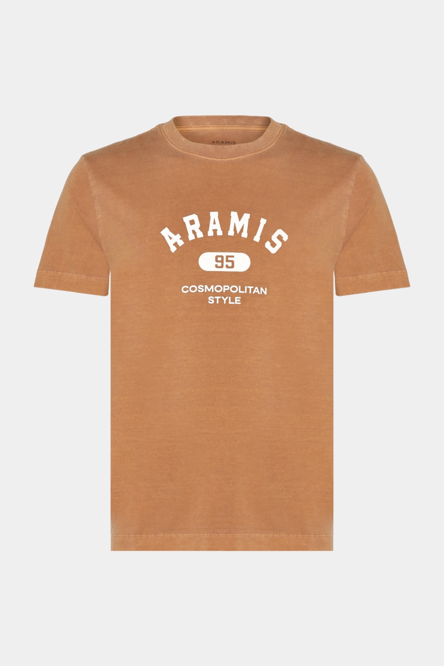 Camiseta Manga Curta Lavada Estampa Craquele Ferrugem 117 — foto 5 de 5