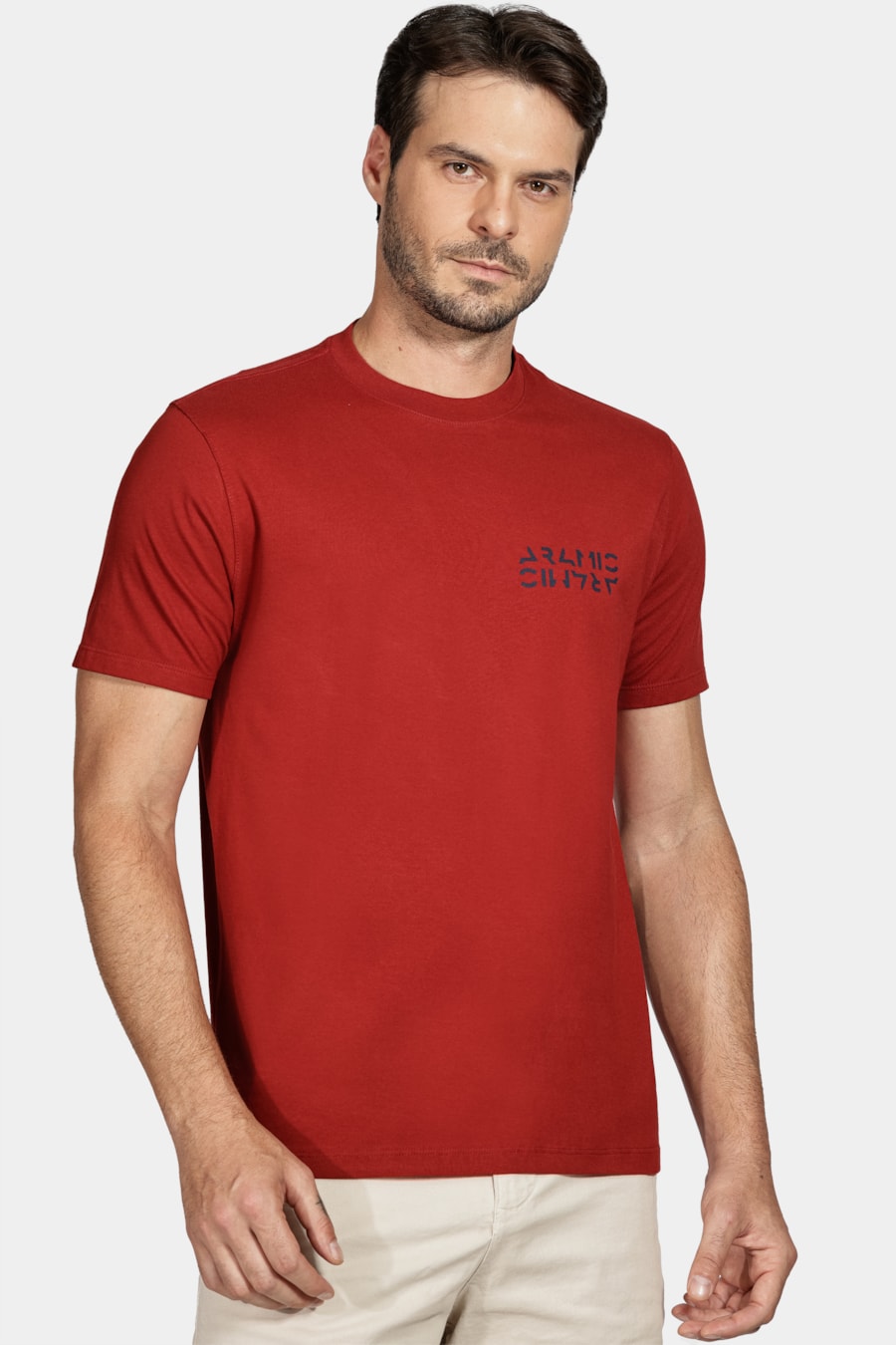 Camiseta Manga Curta Legends Vermelho Carmim — foto 1 de 5