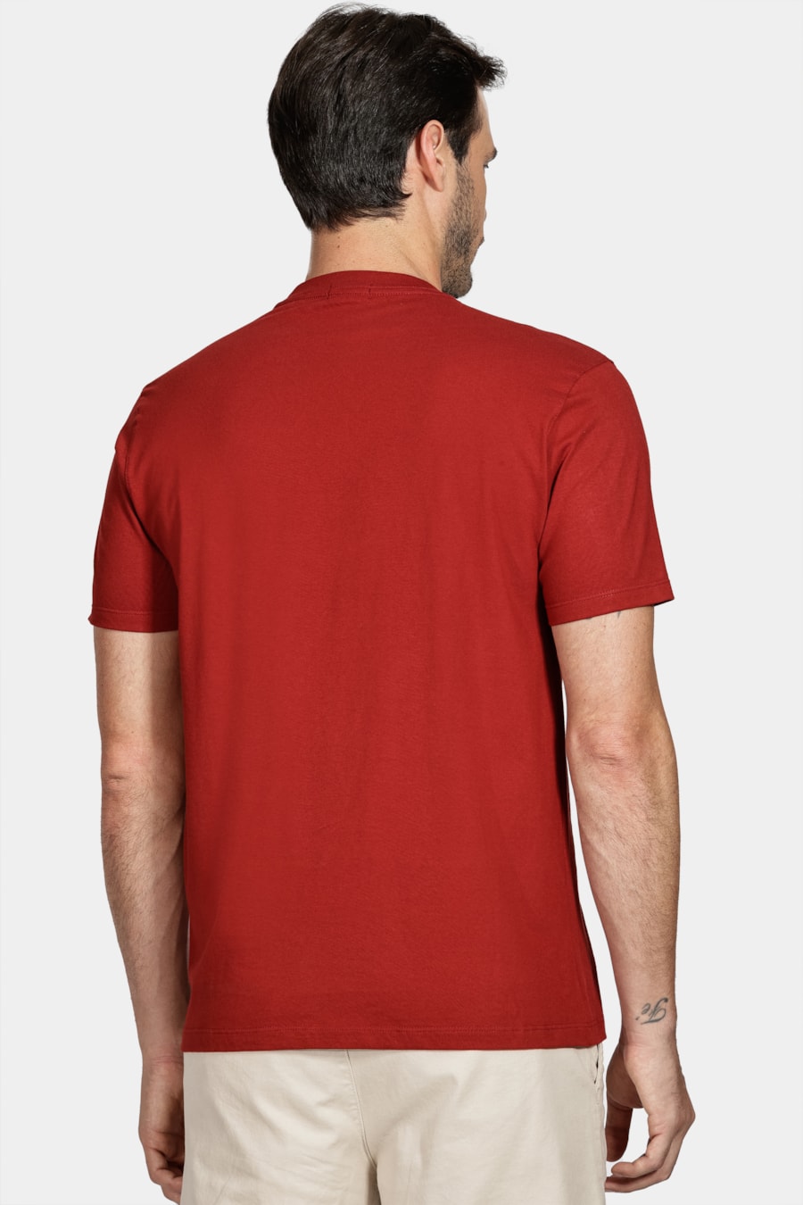 Camiseta Manga Curta Legends Vermelho Carmim — foto 4 de 5